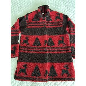 Womens Large Sherpa Fleece Streetwear Jacket by NY‎ & Co